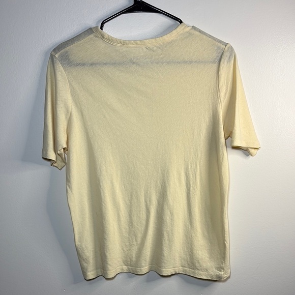 Everlane Men's Soft Cream Short Sleeve Tee - Picture 3 of 4